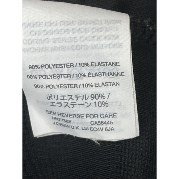 Madewell Velour Blouse Short Sleeved Black Size Large - Picture 7 of 8